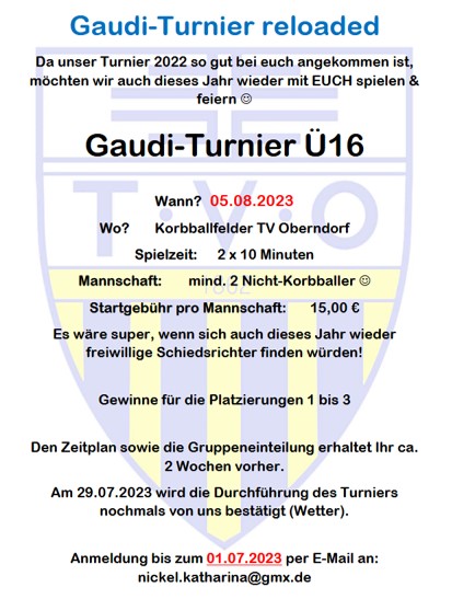 2023 08 Turnier in Oberndorf