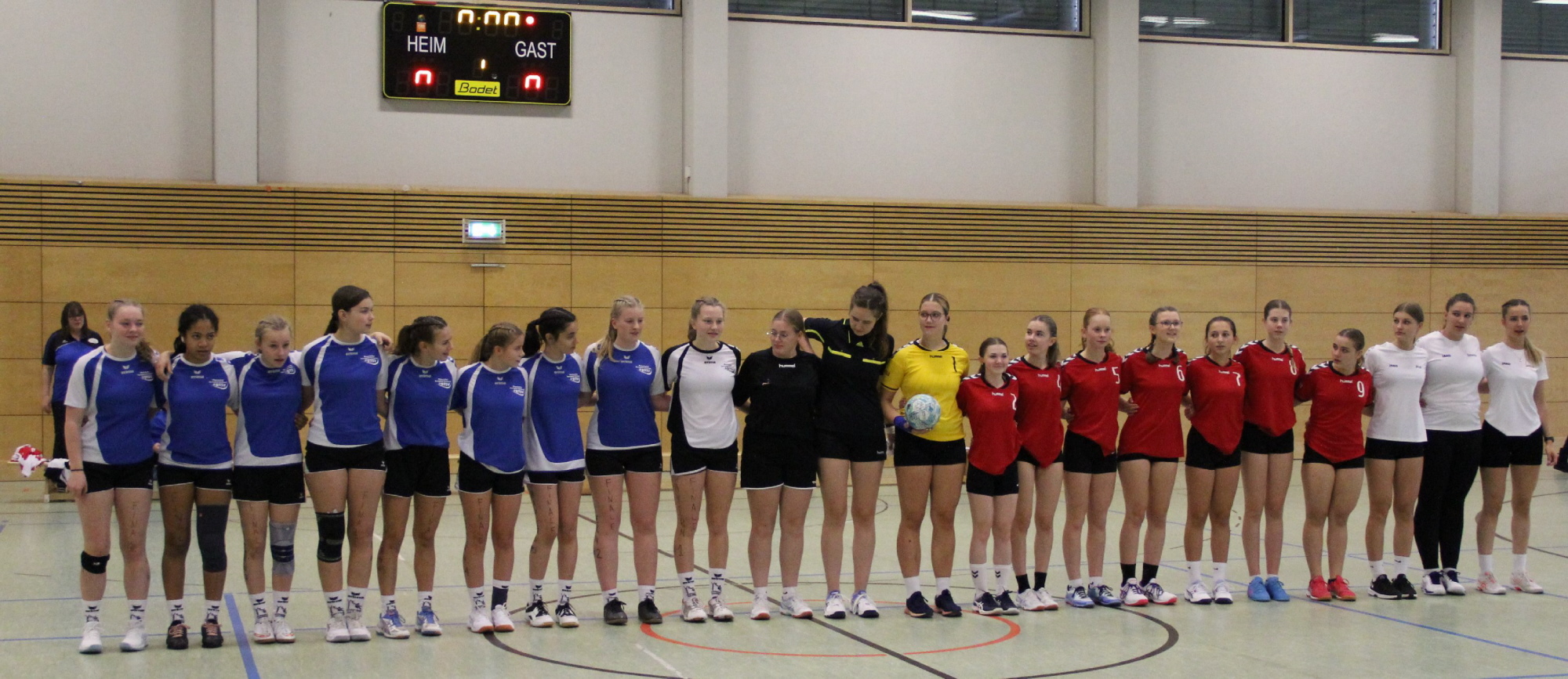 Jugend 15 vor dem Finale b