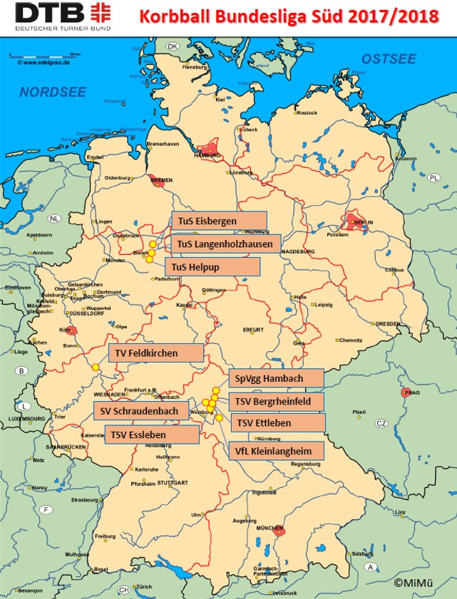 0 Bundesliga Süd Karte 2017 2018